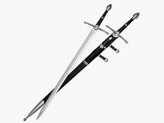 Spada di film di Aragorn con fodero