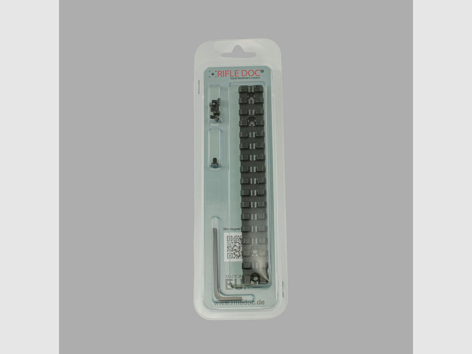 Rifle Doc Picatinny Weaver RAIL IN ACCIAIO per ROESSLER TITAN 6 / Rössler Titan 6