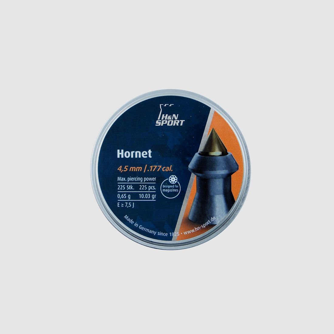 Śrut H&N Hornet kal. 4,5 mm 225 sztuk
