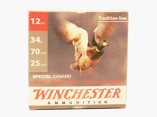 WINCHESTER 12/70 34G SPECIAL CANARD ACIER #4