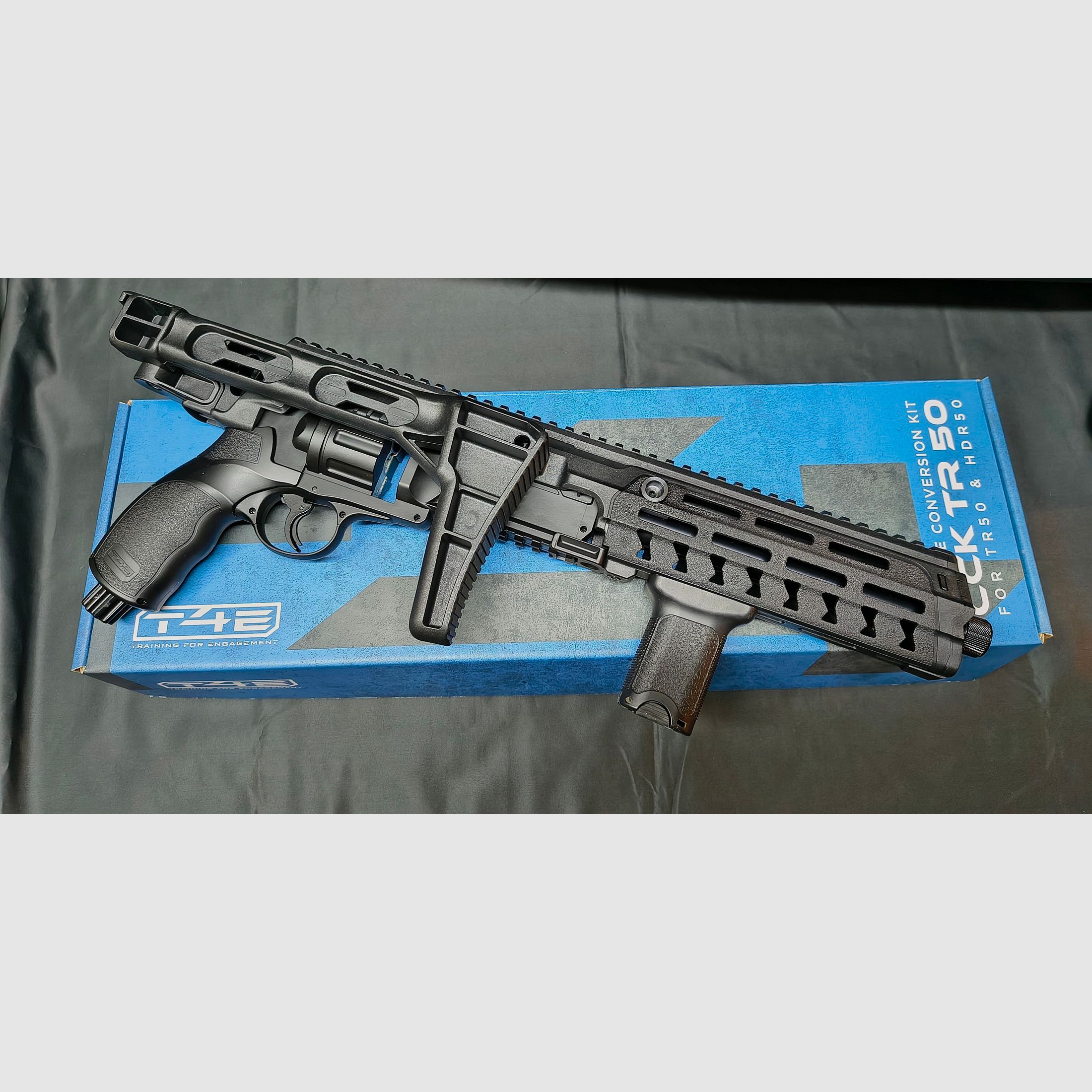 T4E HDR50 CO2 Revolver inkl Carbine Conversion Kit