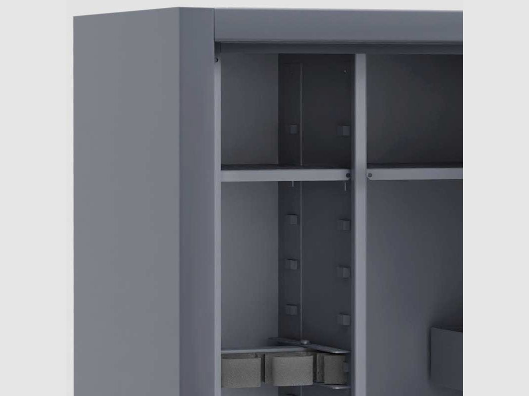 Waffenschrank Promet Arsenał 1243 mit elektronischem Schloss, Farbe RAL 7024 – Zertifikat S1, Bild 11 von 11