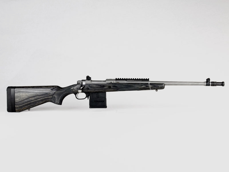 Fusil RUGER Gunsite SCOUT MFD, Acier inoxydable