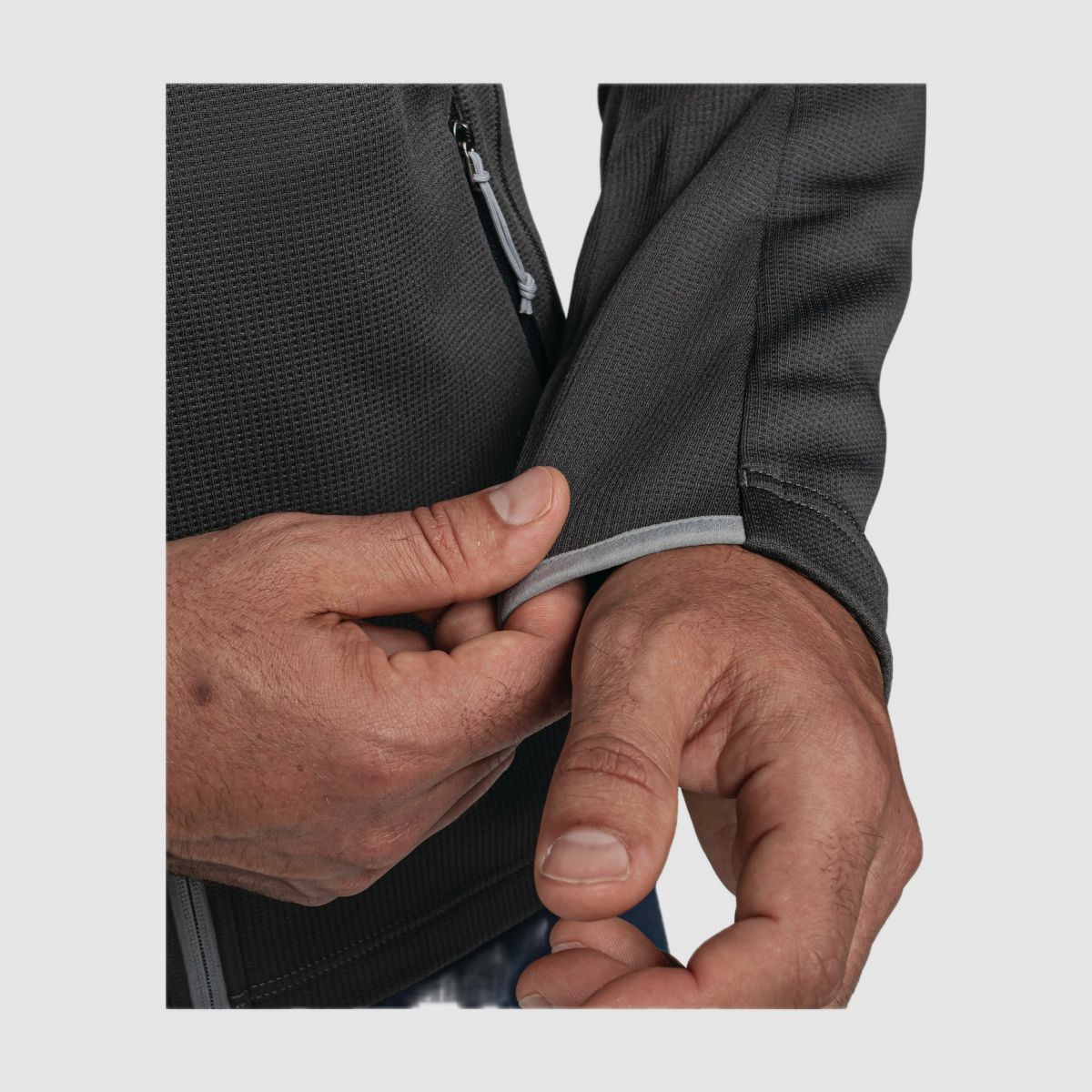 Giacca in pile SCHÖFFEL Bleckwand M Grigio