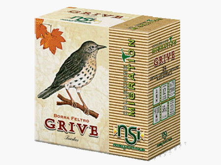 NOBEL SPORT-GRIVE-PIOMBO MIX 9/11-GRAMM 32-BOX 25 STK