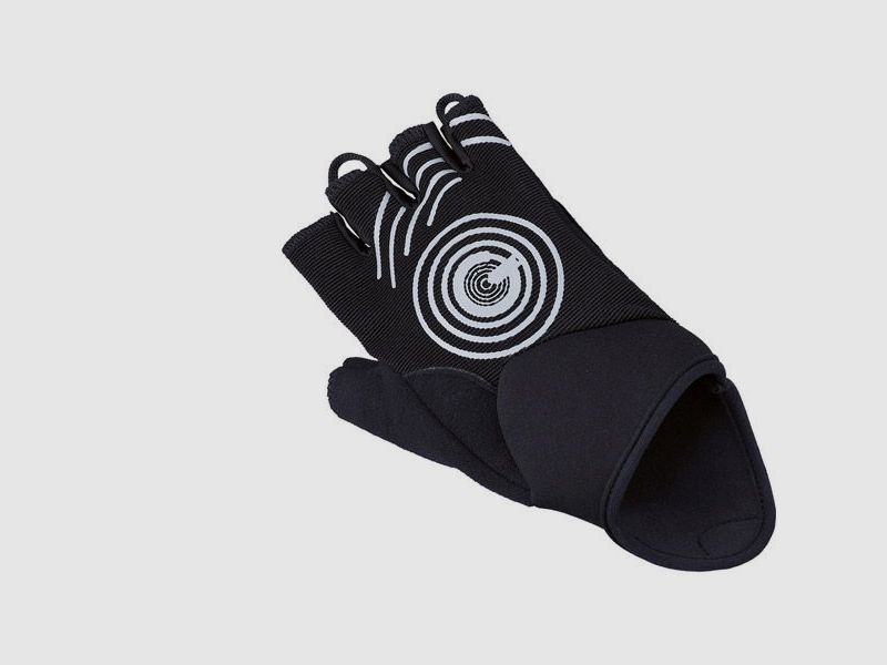 Abzugshandschuh 5-Halbfinger für Rechtsschützen