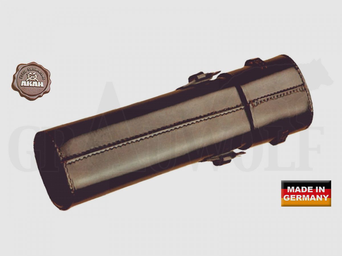AKAH Zielfernrohrköcher Leder 400 mm