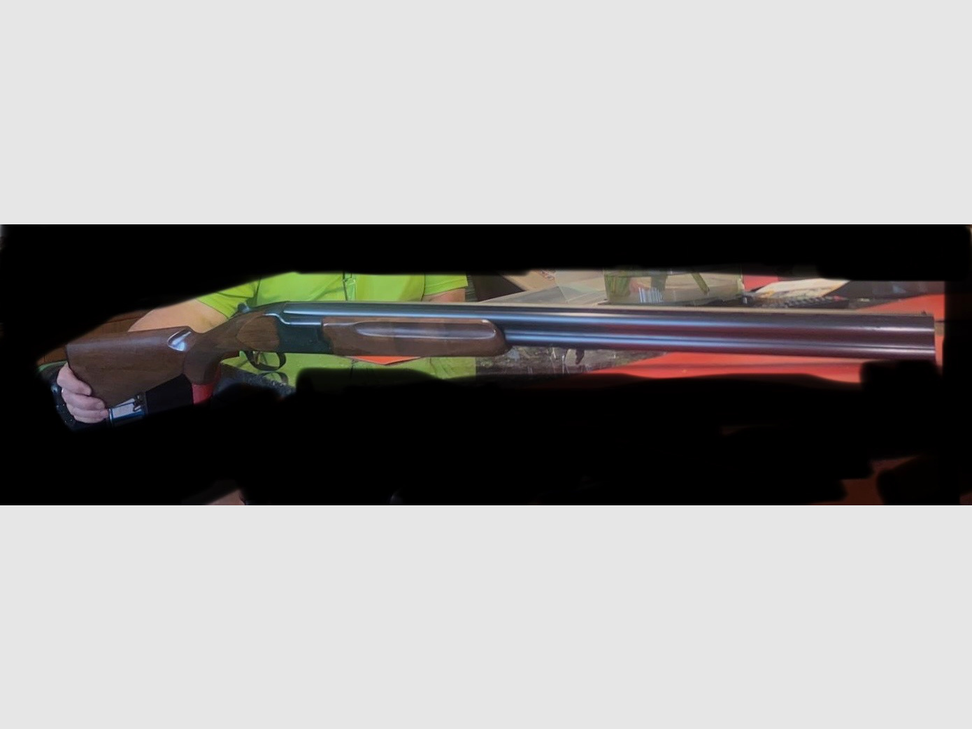 Anschütz double barrel shotgun 12/70