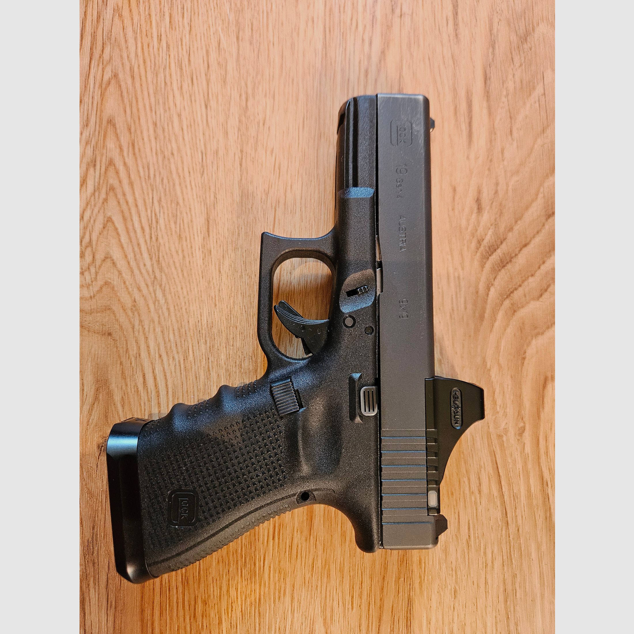 Glock 19 Gen 4 M.O.S mit Reflexvisier