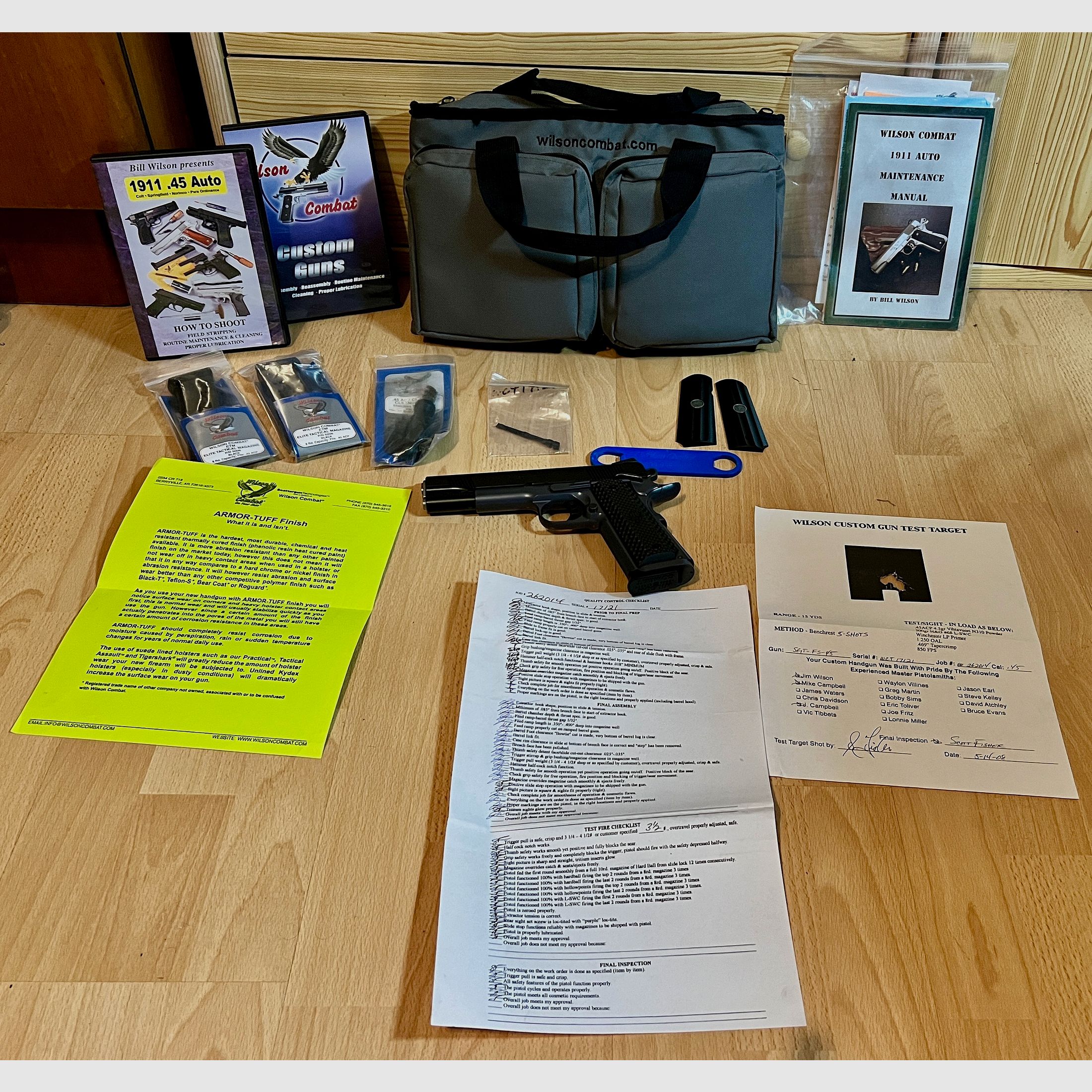 Wilson Combat Tactical Supergrade  1911er – ORIGINAL & NEU | Superior incluso frente a Les Baer, SIG P210, Korth, Korriphila, HK P7, Nighthawk, Laugo Alien, S&W, Walther, CZ, Tanfoglio, imagen 3 de 6