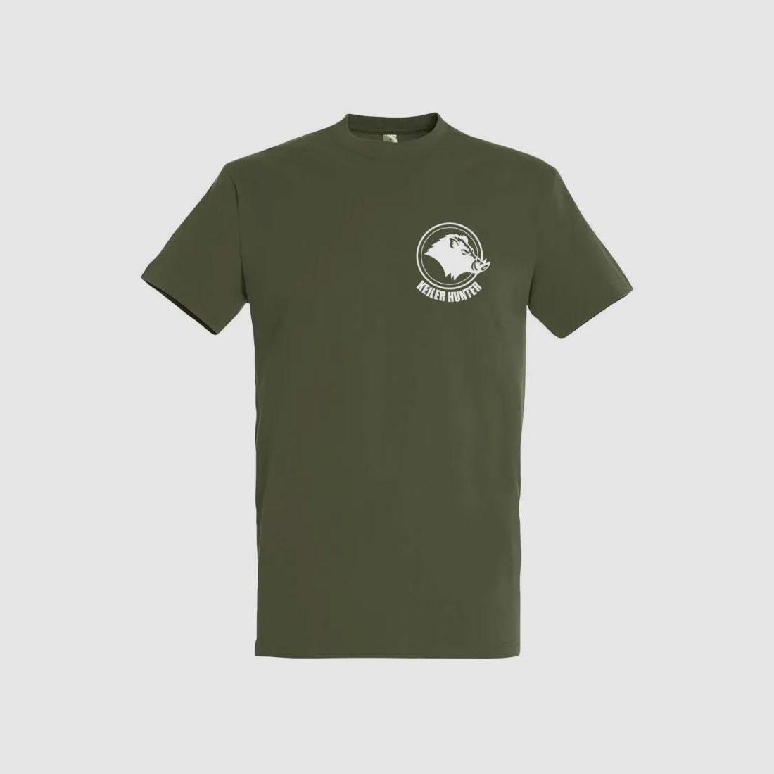T-Shirt Keiler Hunter kaki 100% coton manches courtes logo 2, image 2 sur 13