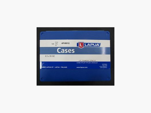 LAPUA CARTUCHOS Cal. 6,5X55 SE