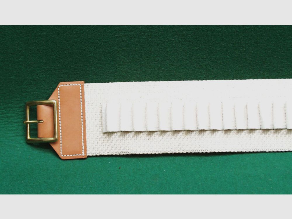 C.Sharps Arms cinturino per cartucce, lino