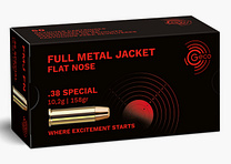 Geco 2317716 .38 Special FMJ FN 10,2 g 158gr Revolvermunition
