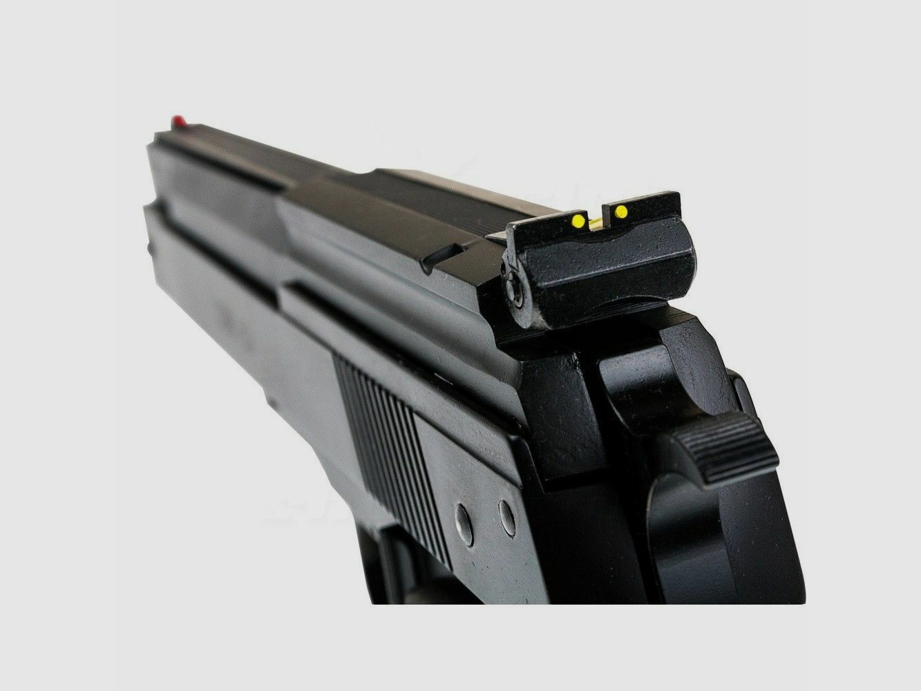 Weihrauch HW 45 pistola de aire comprimido en set II 4,5 mm - ennegrecida