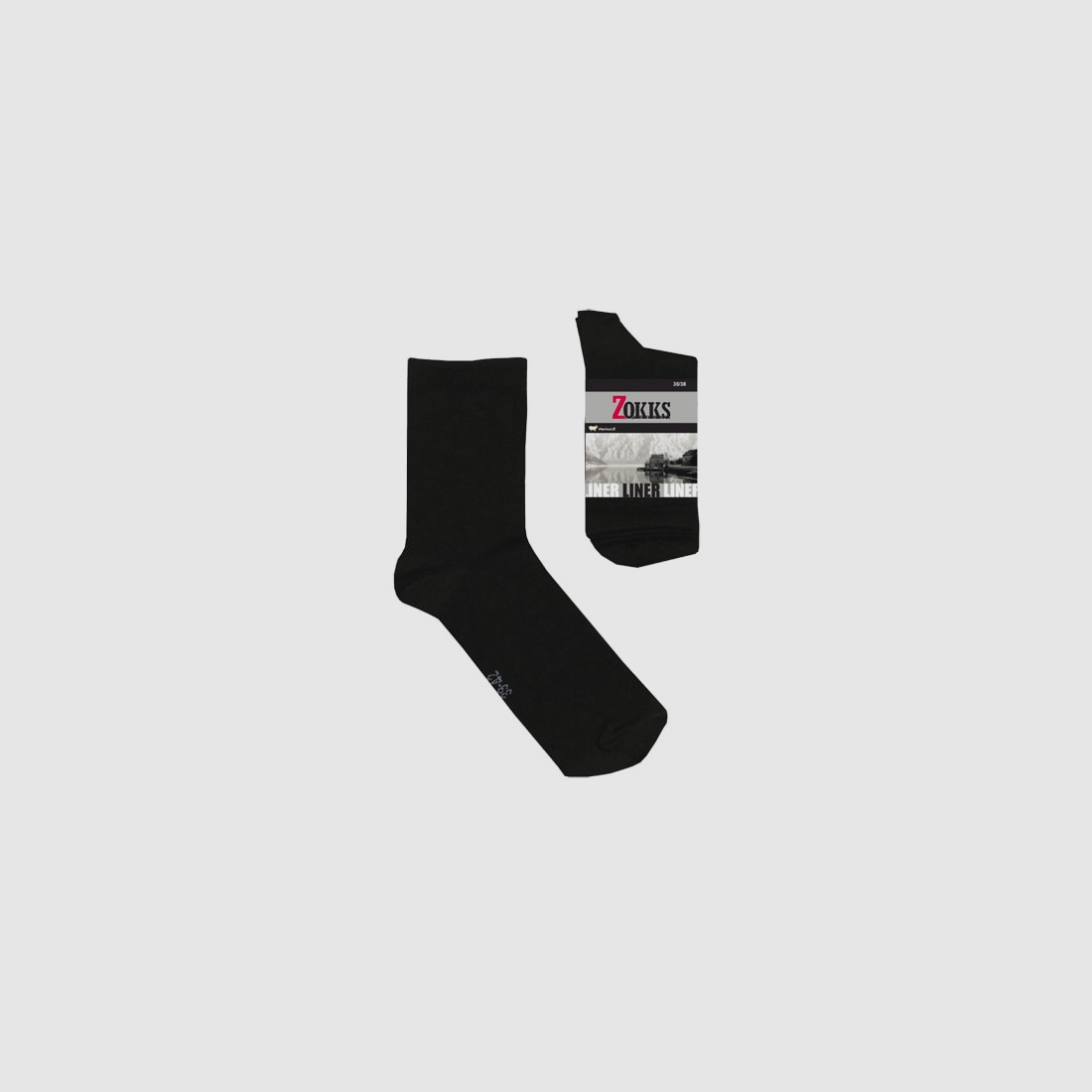 Zokks Liner wełna 3-pak 60% wełny merino - 39-42