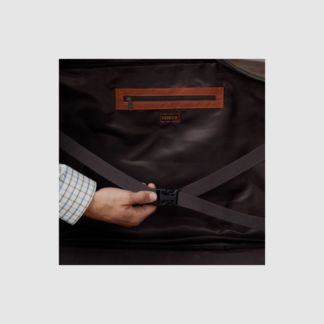 Härkila Reisetasche 65L Warm | oliv, Bild 5 von 8