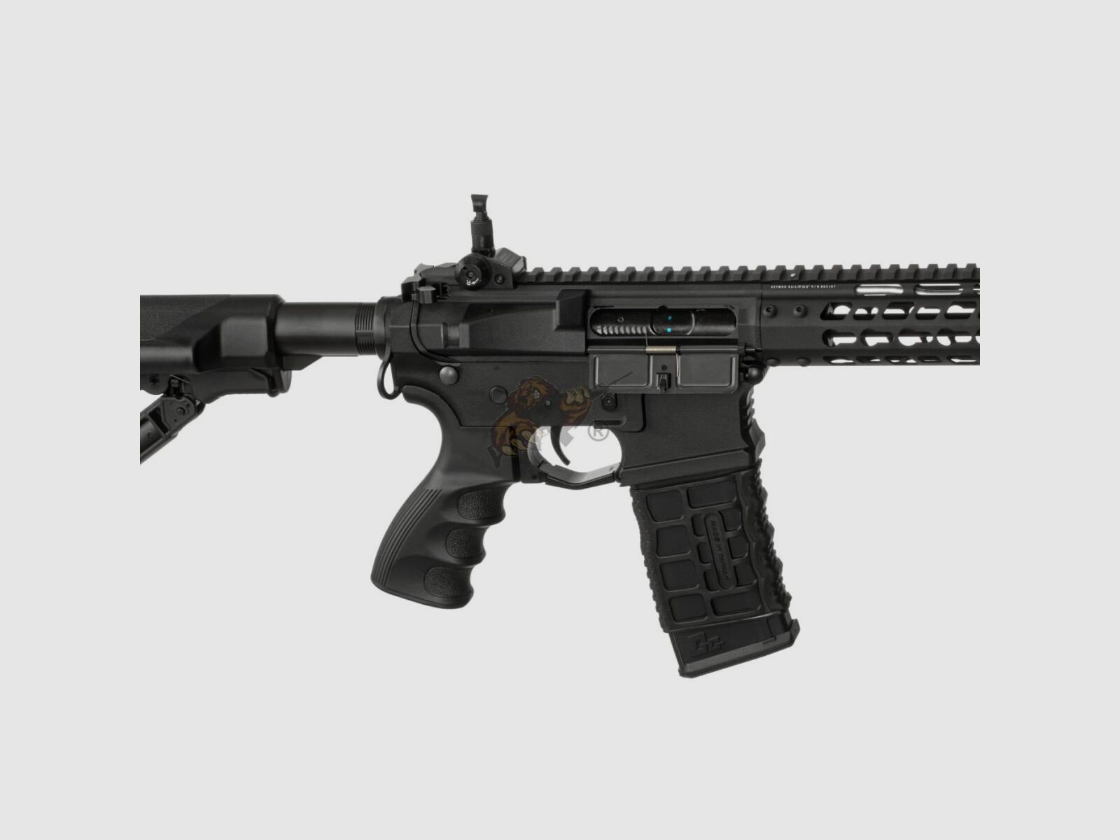 G&G CM16 Wild Hog 13,5" Airsoft mit ETU Einsteiger Set max 0,5