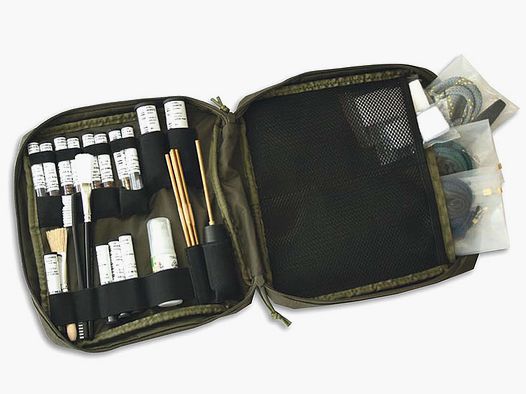 Niebling wapenreinigingsapparaat 25-delig 7,62 tot 8 mm / 9 mm & .357 / kaliber 12