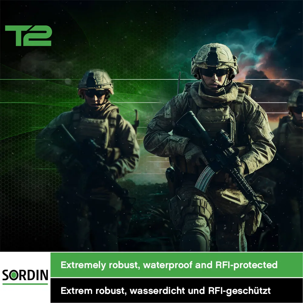 Sordin – Supreme T2 protezione acustica attiva con fascia in tessuto, immagine 7 di 7
