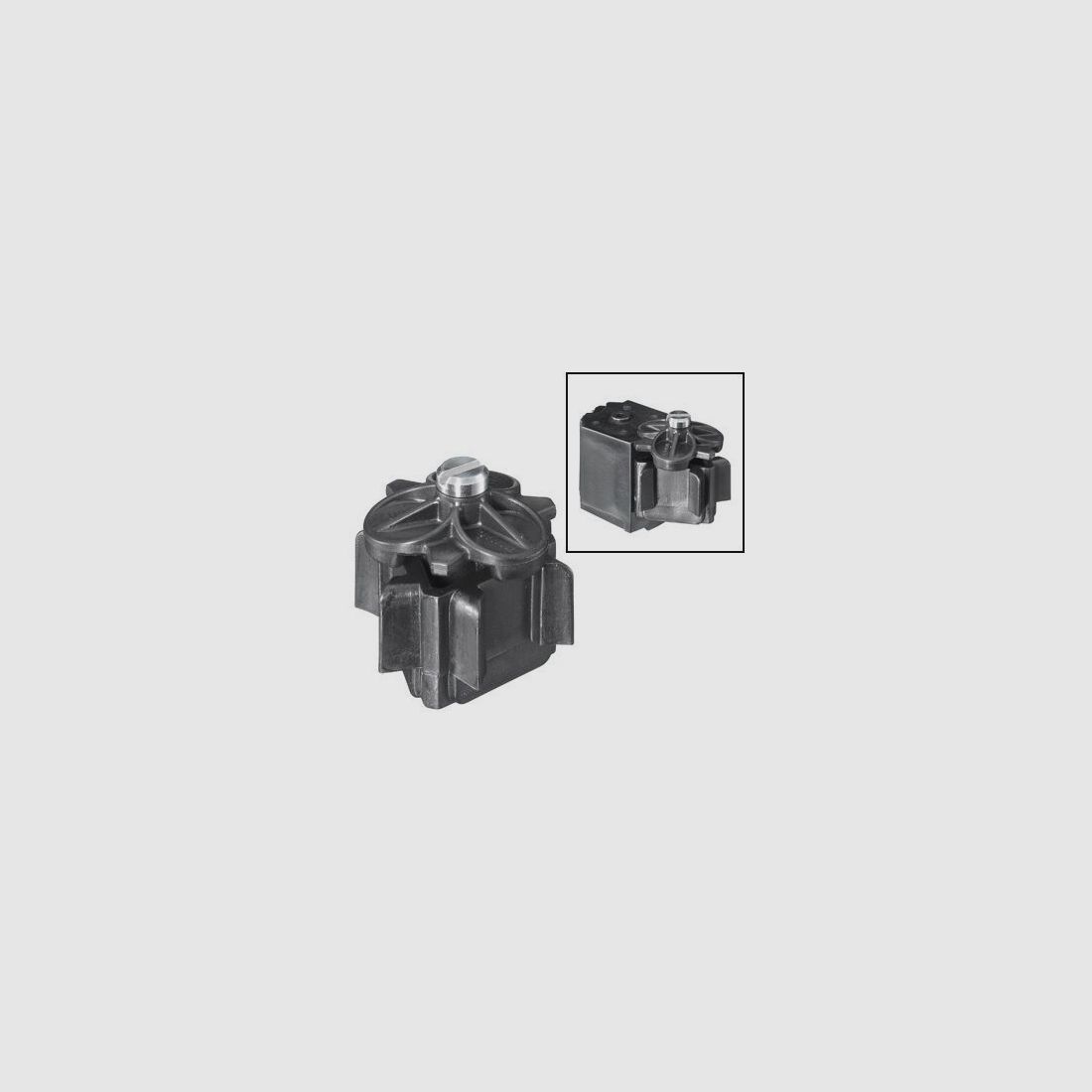ALANGATOR LLC. TriMag 10/22® Mag Coupler magazijnadapter verbindt drie magazijnen tot één