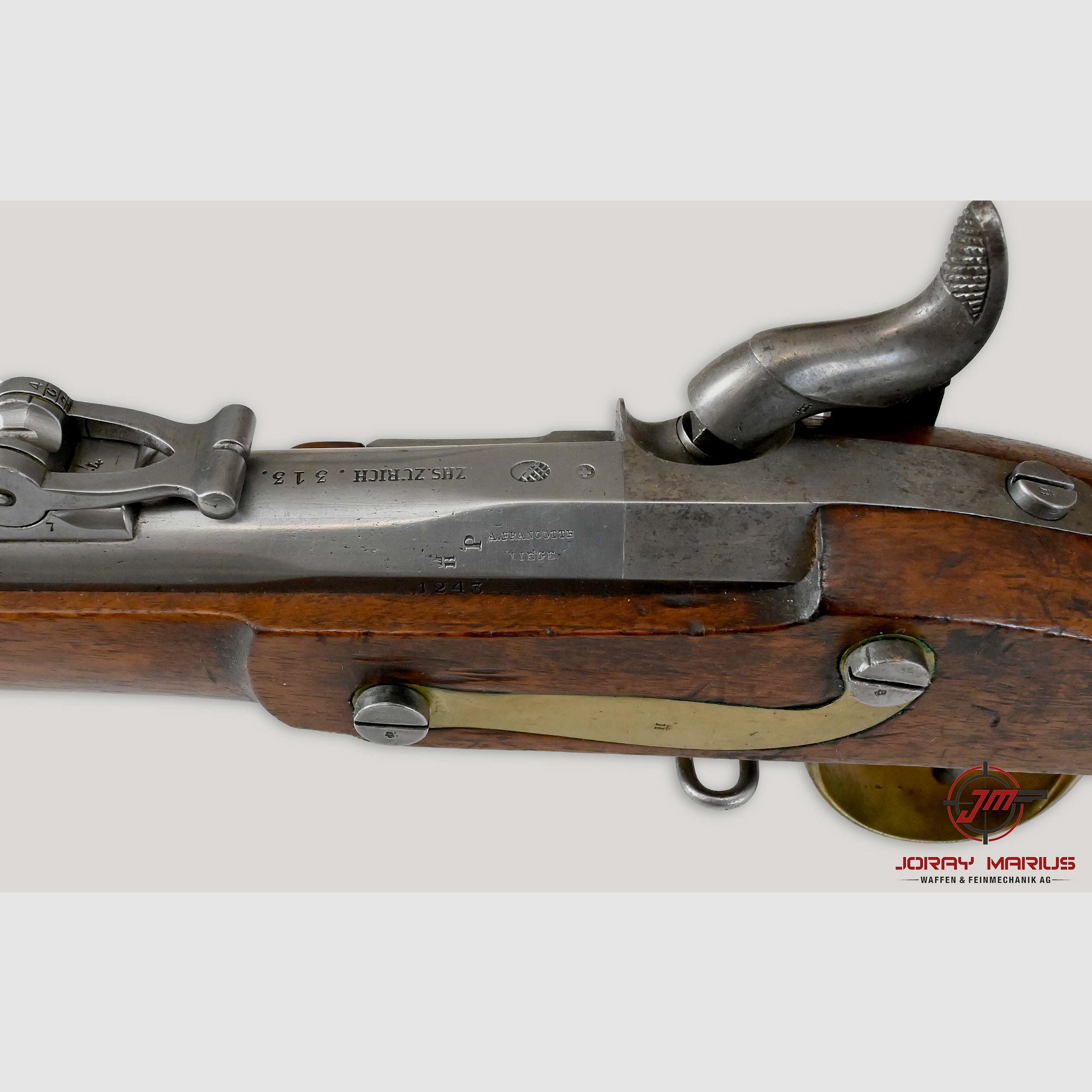 Karabin kapiszonowy Genie Zurych 1842/59, zdjęcie 7 z 8