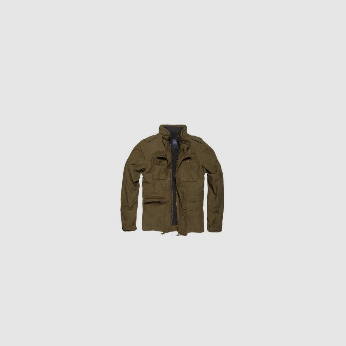 Vintage Industries Ground Parka Olive, immagine 1 di 3