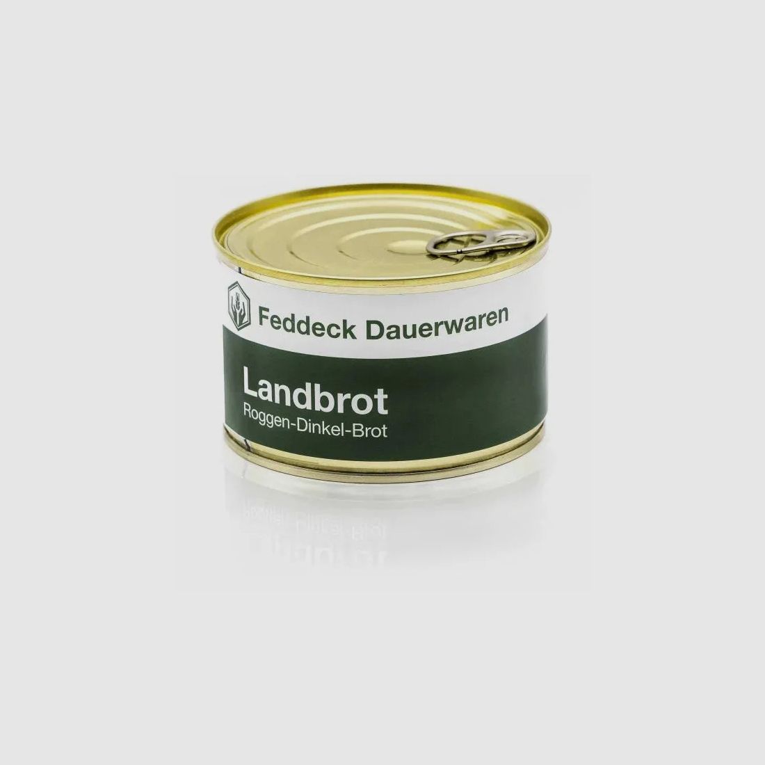 Feddeck Dauerwaren Landbrot Dinkel-Roggen-Brot Dose 200 g