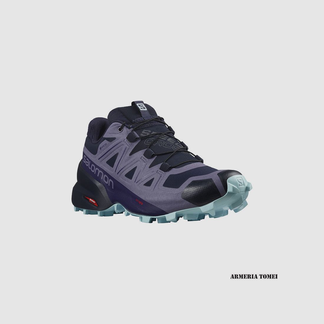SALOMON – DAMES – SPEEDCROSS 5 GTX W Night Sky / Cadet / Crystal Blue, afbeelding 2 van 6