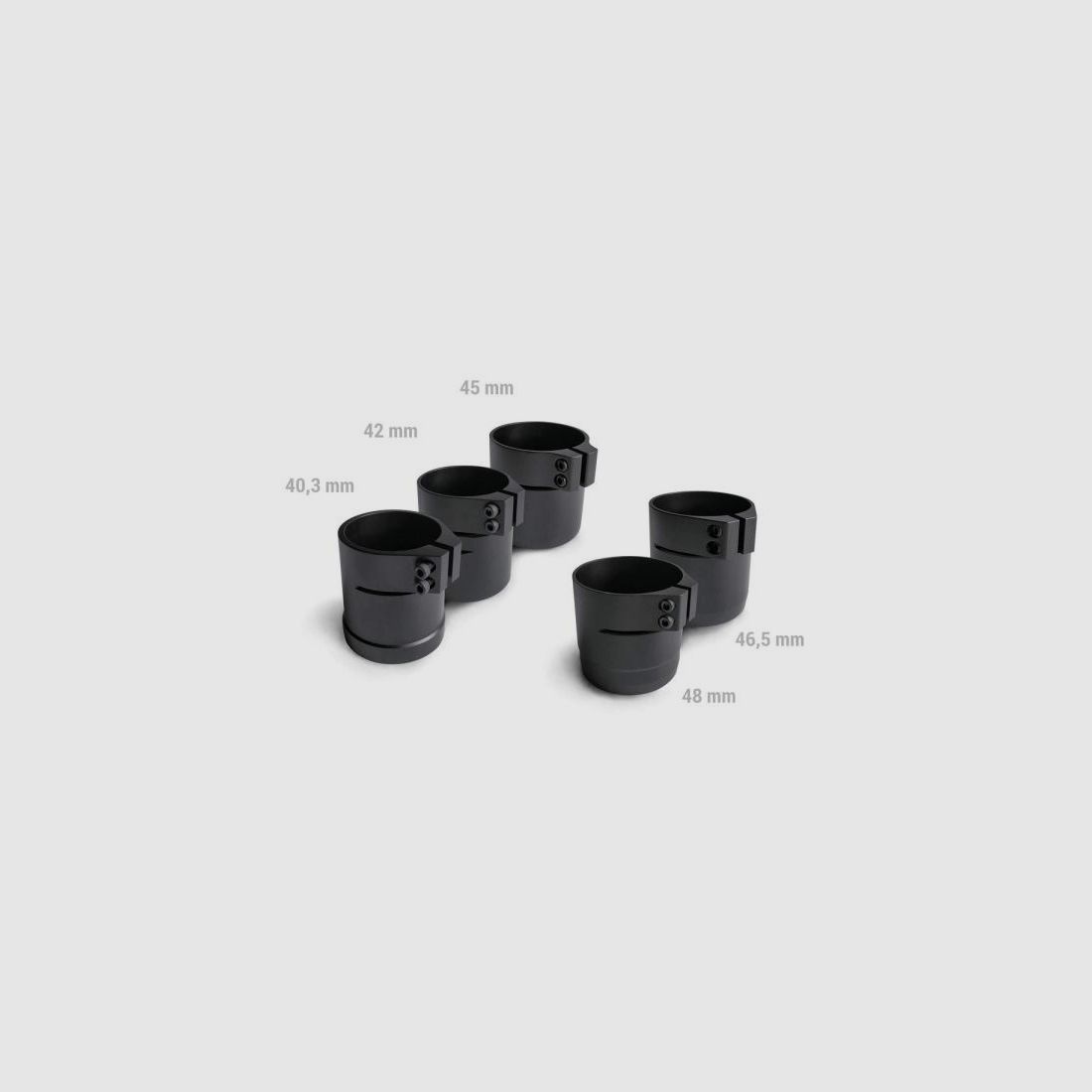 RUSAN Zubehör f. Nachtsichttechnik Adapter PARD /QR 45,5mm