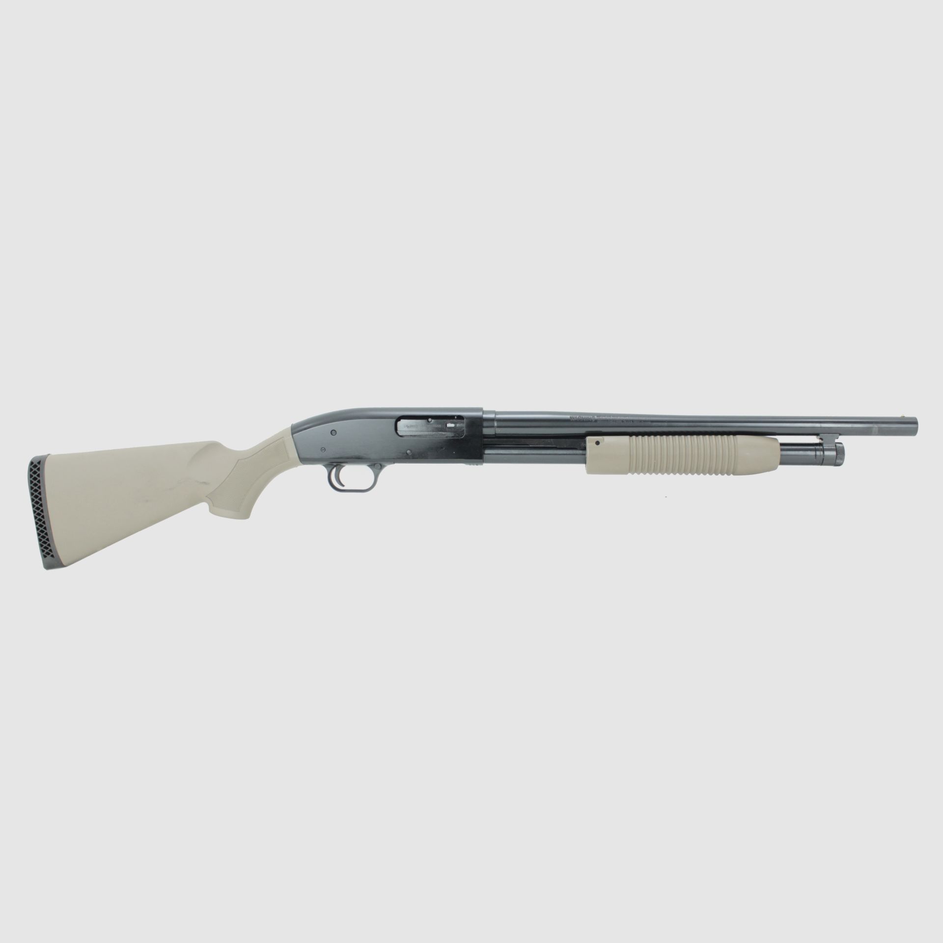 MOSSBERG Maverick 88 Repetierflinte Kal. 12/76, Läufe 470 mm und 711 mm, FDE, Bild 5 von 5