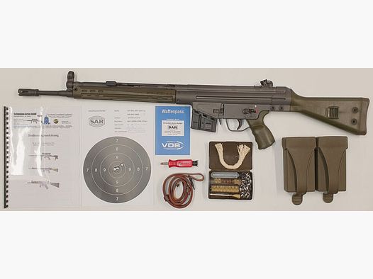Schwaben Arms GmbH Selbstladebüchse SAR M41 SPORTMATCH MF3 G3KT Kaliber 308win. - MADE IN GERMANY - ähnlich HK41/G3
