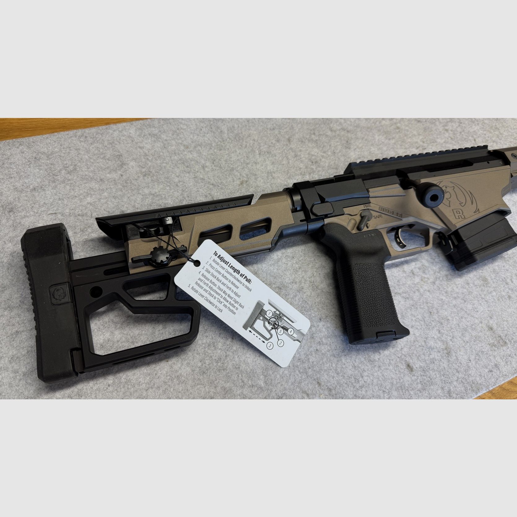 Ruger Precision Rifle (RPR) Gen. 4 im Kaliber .308 Winchester mit 20" Lauf