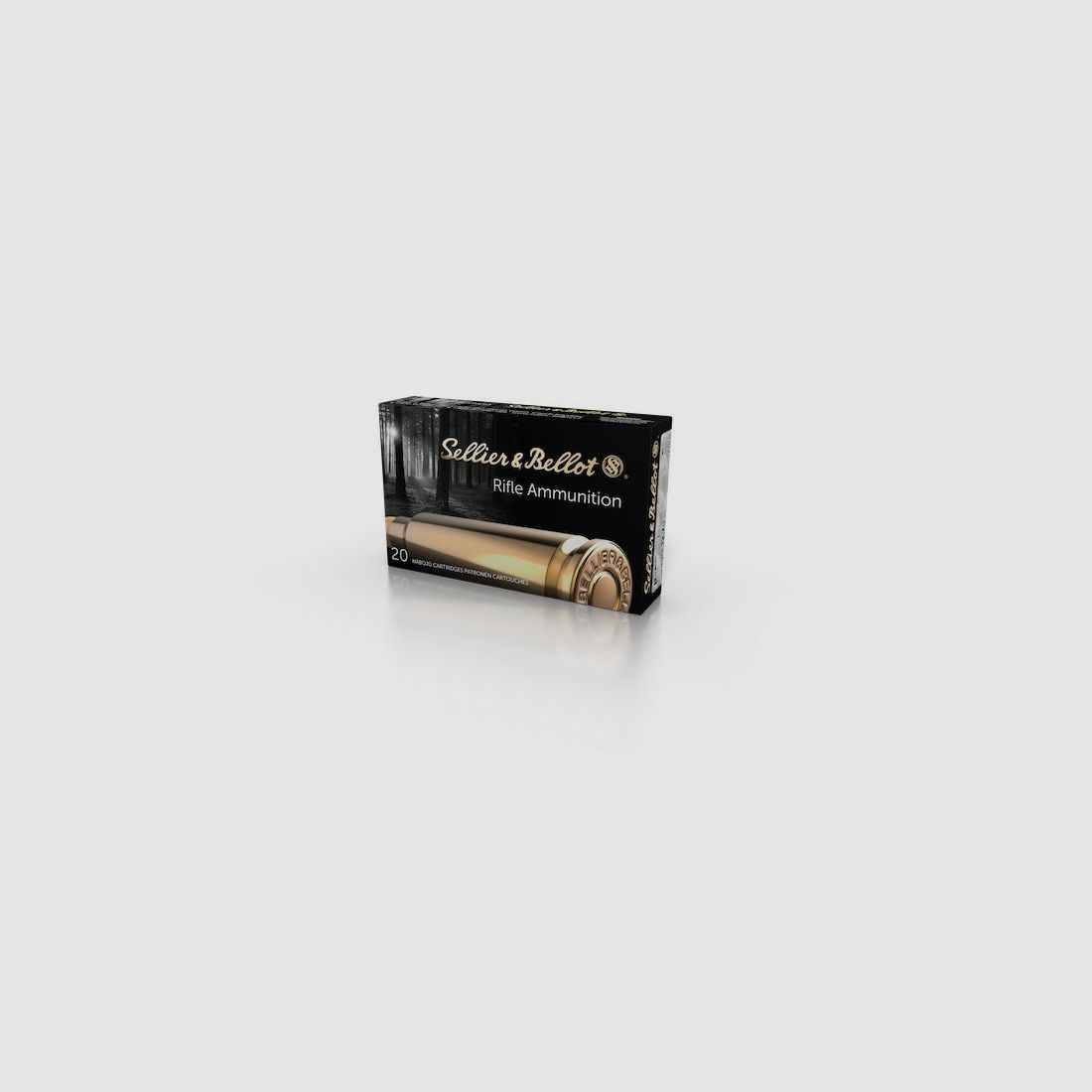 S&B Kogelpatronen 9,3x72R SP 12,5 gr