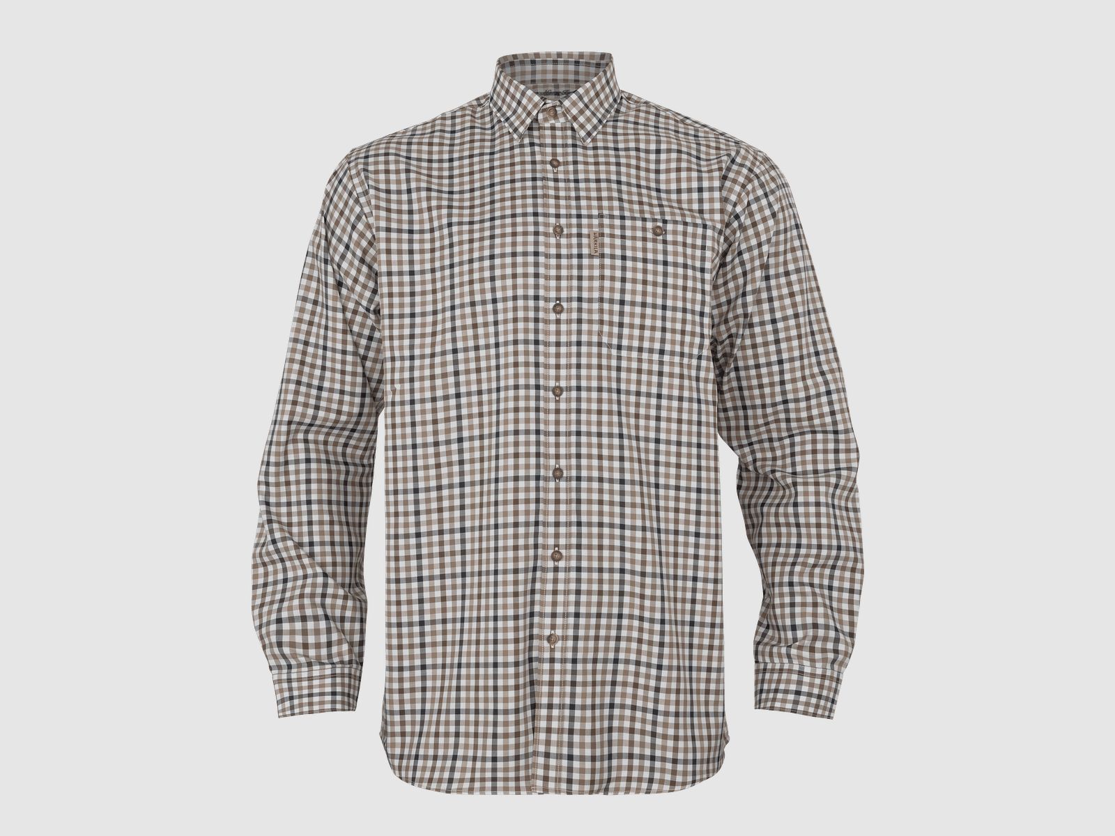 Härkila Milford Shirt Men Blue/Beige Check XXL
