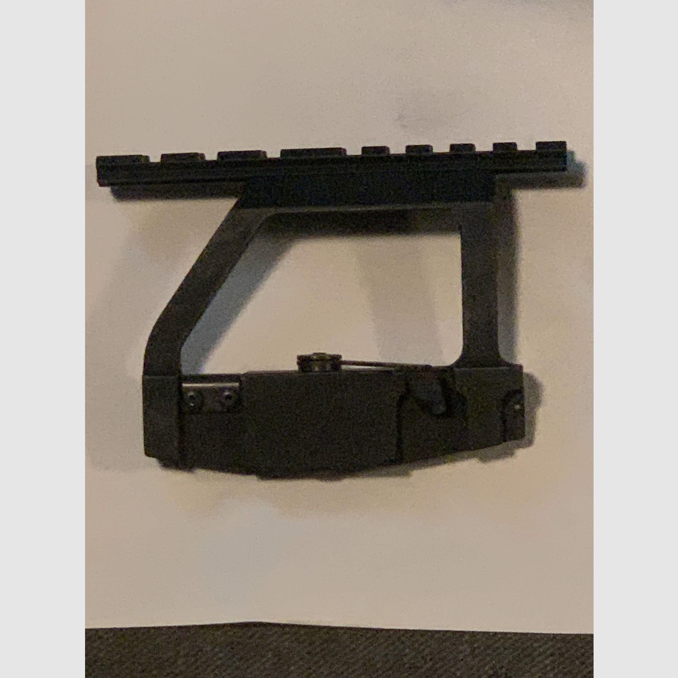 Adaptateur AK47 montage latéral rail Weaver rail standard Nato montage Kalashnikov lunette de visée point rouge viseur à point lumineux