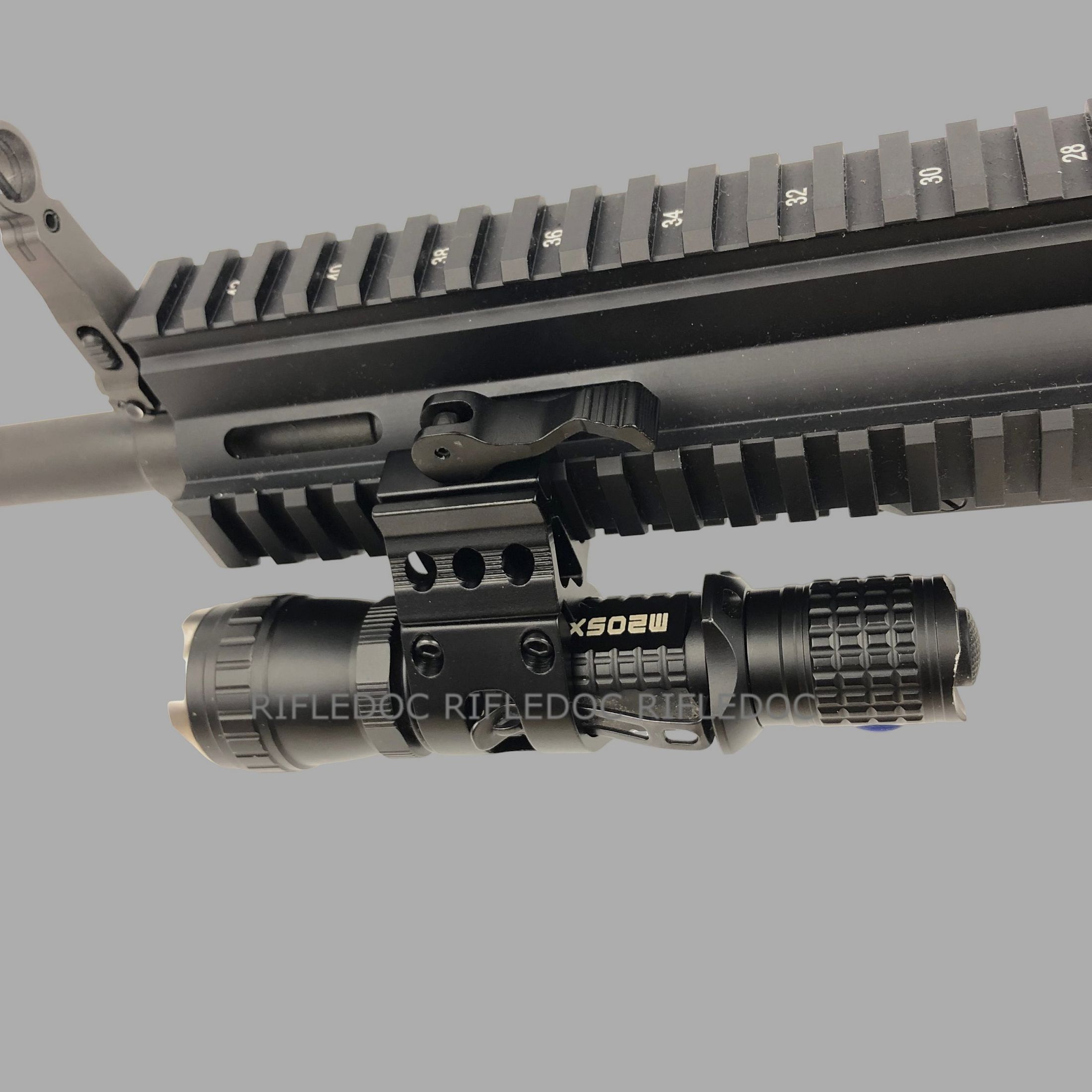 Universalhalter mit Schnellverschluss | Ø 25mm | für Picatinny Schiene