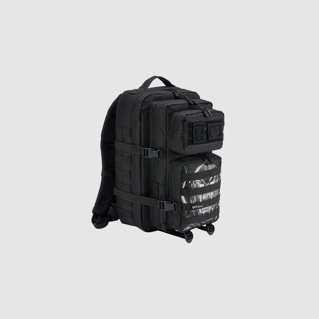 Brandit US Rucksack Cooper MOTÖRHEAD Collection  - Large - 40 Liter- Schwarz *** AKTION ***