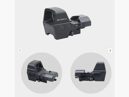 Vector Optics SCRD-48 Omega 1x23x35 Multi Reticle Leuchtpunktvisier