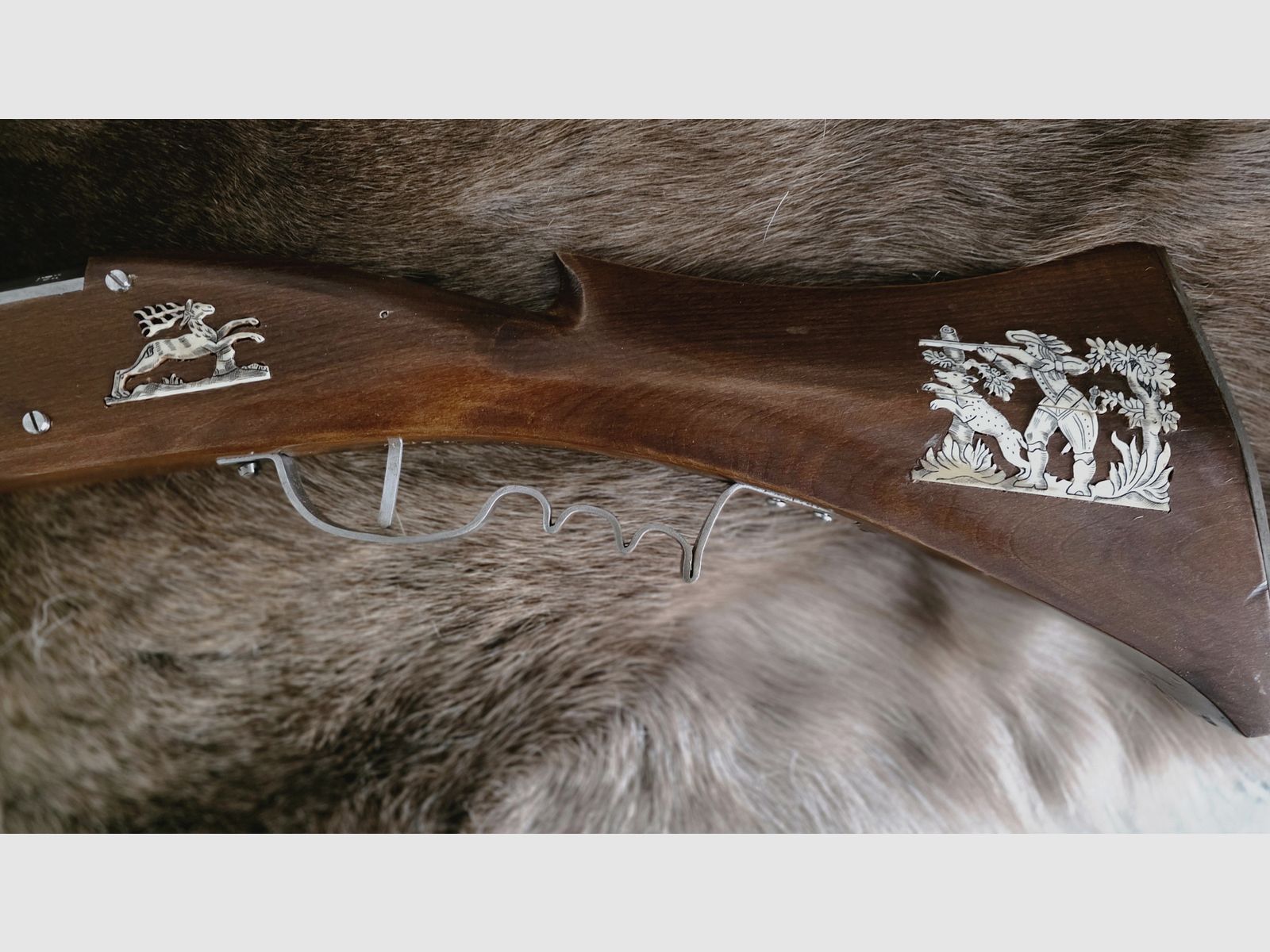 Radschloss-Luntenschloss Muskete combinatie