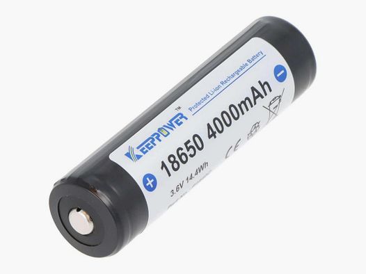 Keeppower 18650 4000mAh battery
