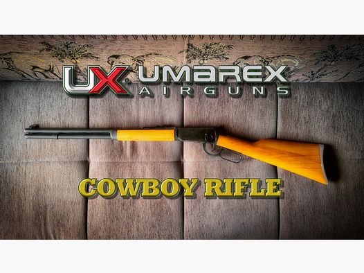 Umarex Cowboy Rifle Co2 z prawdziwym drewnianym łożem!