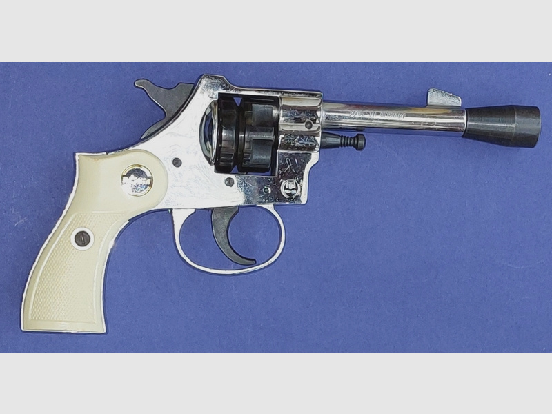 Röhm Revolver RG 9 verchromt 6 mm - PTB 46-69 - sehr selten