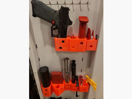 AR 15 closure holder universal gun safe organizer magnet non-slip