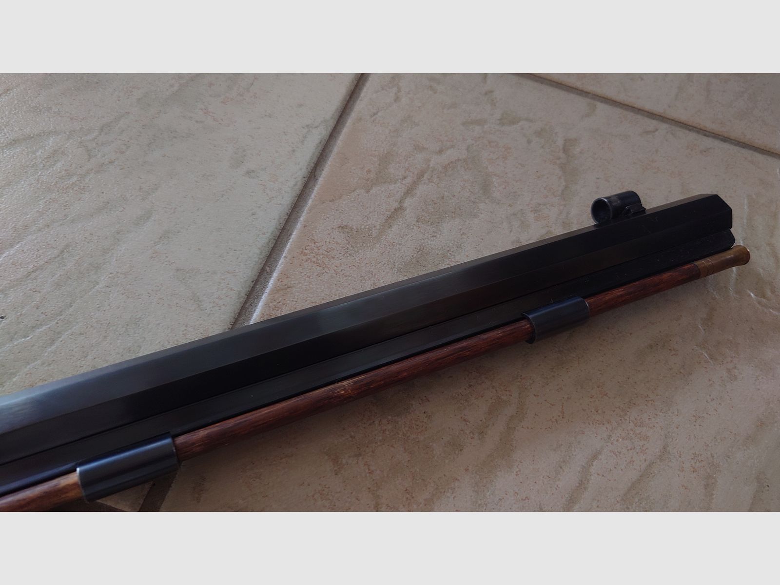 A.Uberti Santa Fe Hawken Vorderlader cal. 54 *Neuwertig*  Perkussion