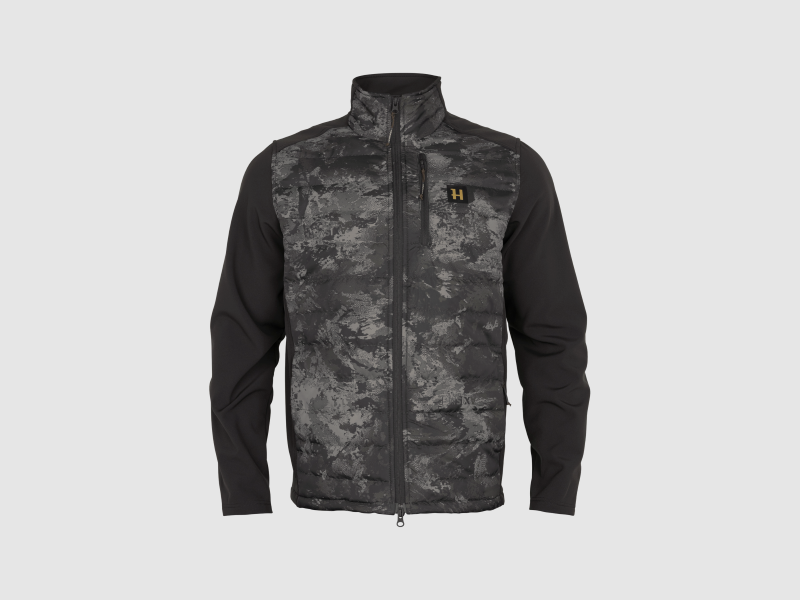 Härkila NOCTYX Camo Hybridjacke schwarz
