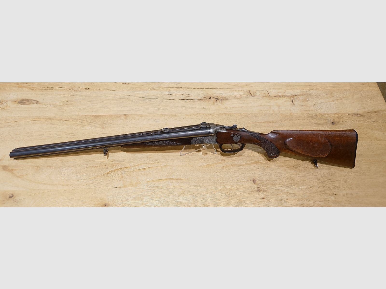 Drilling Sauer and Son Eckernförde Mod. S/53 Cal. 7x57R; 16/70