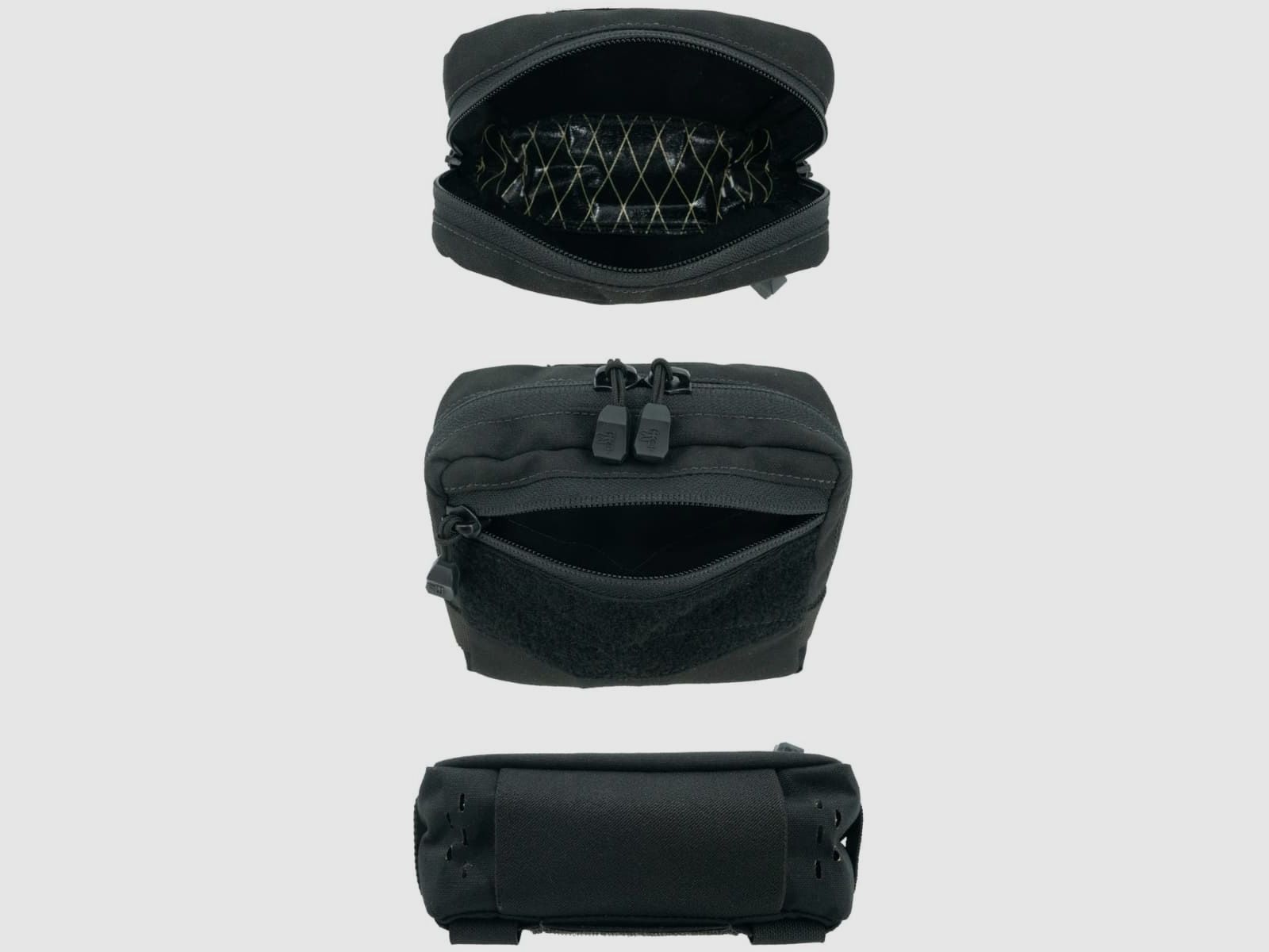 Haley Strategic – GPZIP General Purpose Pouch (Size M) – Black – POUCH_GPZIP-1-MD-BLK, image 2 of 4