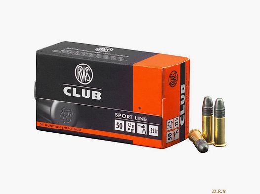 Patrone 22LR Rws Club