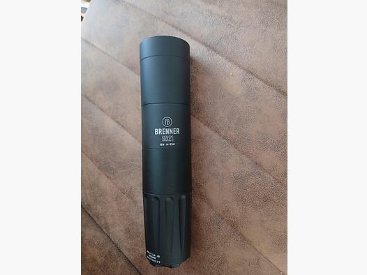 Brenner (by A-TEC) suppressor SD21 over-barrel M14x1 fino a calibro: .30